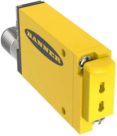 Produktfoto 1 von Banner Kunststoff, Glas 2-adrig LWL-Sensor 36 mm Glasfasersensor IP67 1ms