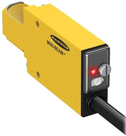 Produktfoto 1 von Banner Glas 2-adrig LWL-Sensor 36 mm Glasfasersensor IP67 1ms