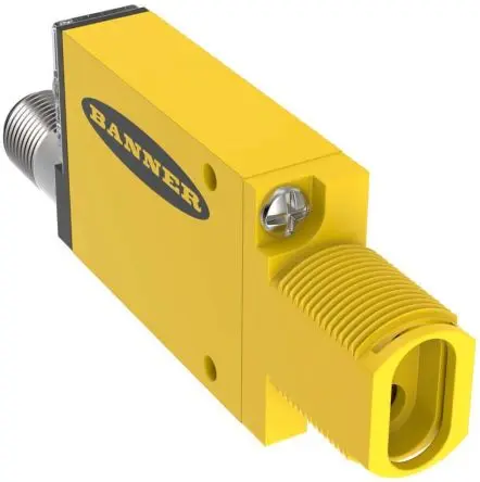 Banner Glas 2-adrig LWL-Sensor 36 mm Glasfasersensor IP67 1ms