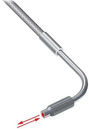 Produktfoto 1 von Banner Kunststoff NPN/PNP LWL-Sensor 36 mm Glasfasersensor IP67 1ms