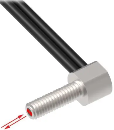 Produktfoto 1 von Banner Kunststoff NPN/PNP LWL-Sensor 108 mm Glasfasersensor IP67 1ms
