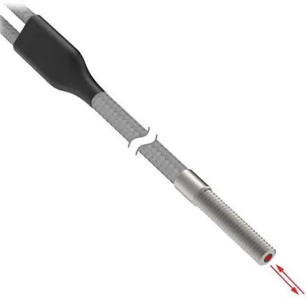 Produktfoto 1 von Banner Kunststoff NPN/PNP LWL-Sensor 80 mm Glasfasersensor IP67 1ms