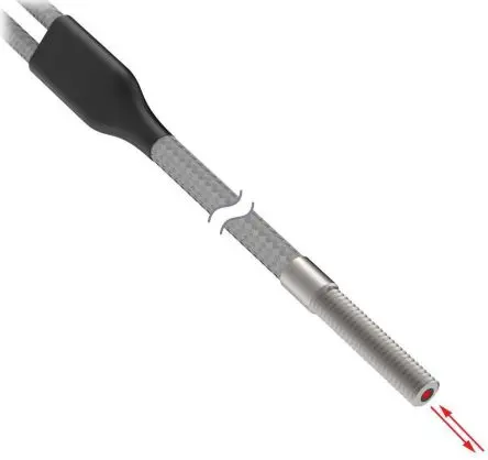 Produktfoto 1 von Banner Kunststoff NPN/PNP LWL-Sensor 80 mm Glasfasersensor IP67 1ms