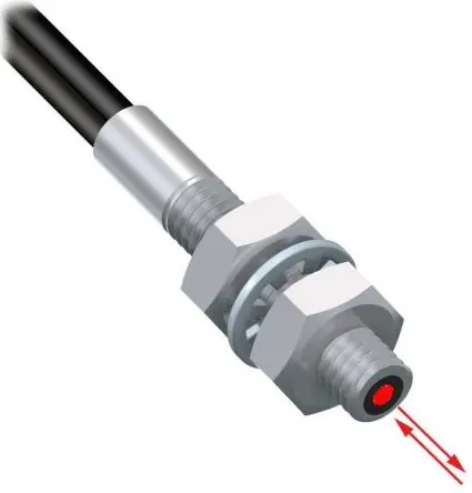 Produktfoto 1 von Banner Kunststoff NPN/PNP LWL-Sensor 36 mm Glasfasersensor IP67 1ms