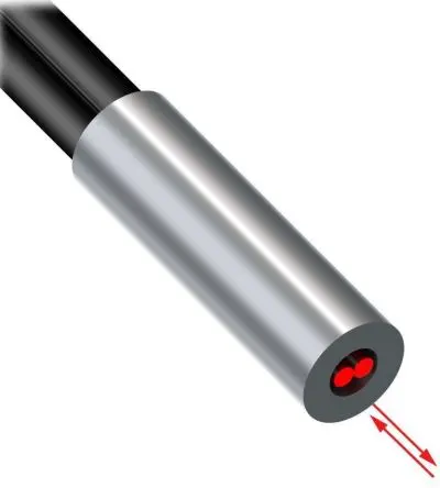 Produktfoto 1 von Banner Kunststoff NPN/PNP LWL-Sensor 36 mm Glasfasersensor IP67 1ms
