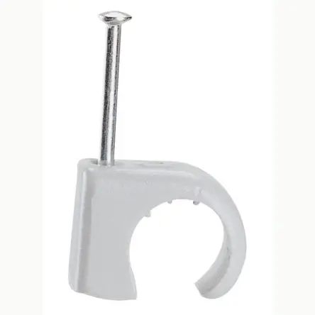 Produktfoto 1 von Legrand Kabelhalter Klemmbefestigung, Kabel-Ø 32 mm Kunststoff Grau x 50 mm