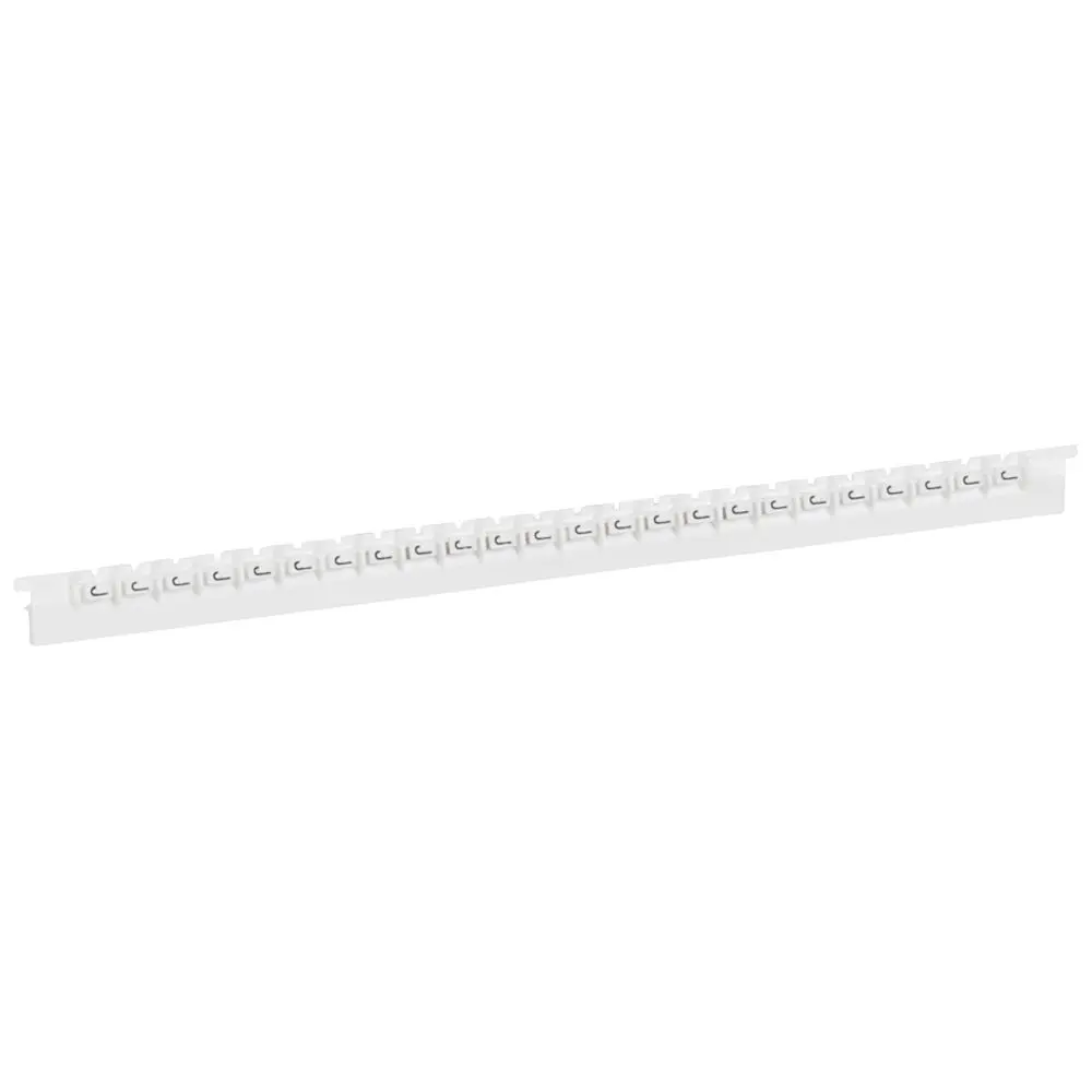 Produktfoto 1 von Legrand 037835 Kabelmarkierung, Beschriftung: J, Schwarz