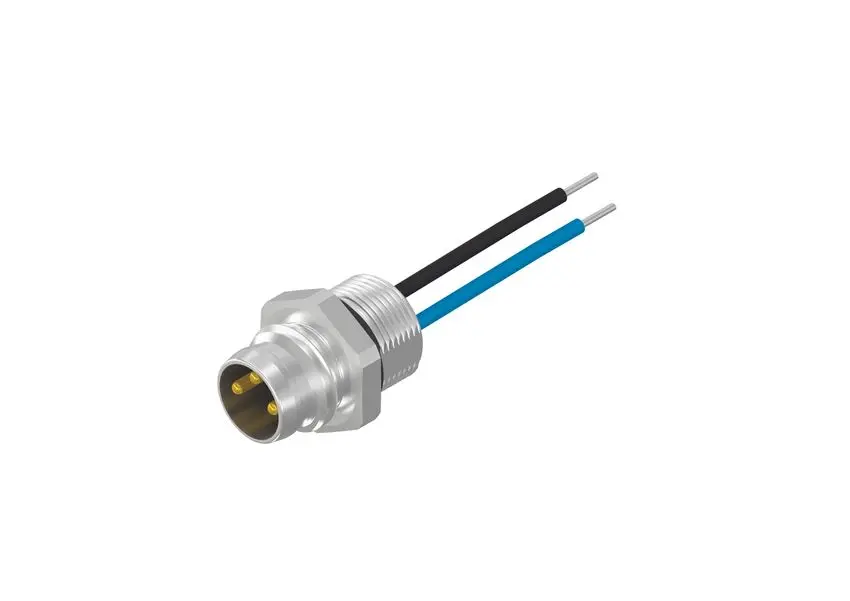 CONEC SAL, 3-polig Kabel, Rechtwinklig Stecker / Nicht abgeschlossen, Länge 200 mm