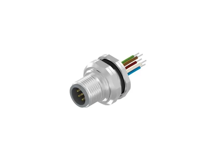 Produktfoto 1 von CONEC SAL, 5-polig Kabel, Rechtwinklig Stecker / Nicht abgeschlossen, Länge 0.5 m