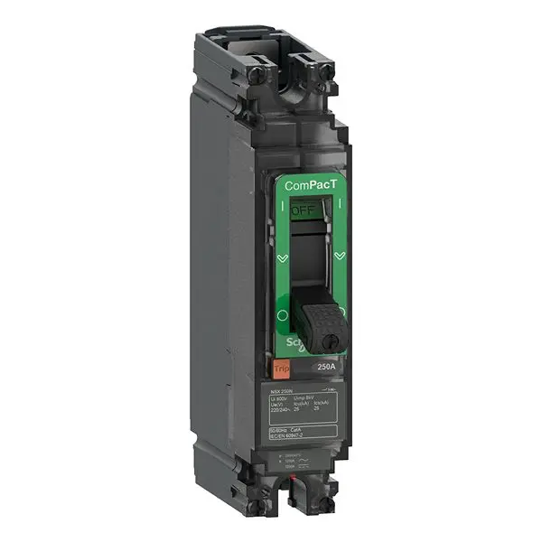 Produktfoto 1 von Schneider Electric ComPacT NSX ComPact Elektronischer Schutzschalter 277 V ac, 250V dc 1, 16A Feststehend 85 kA,