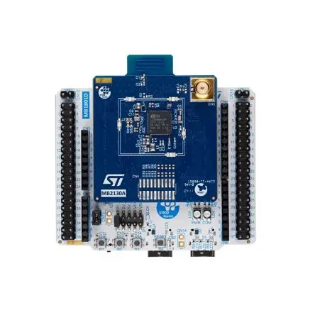 Produktfoto 1 von STMicroelectronics WBA65RI, Nucleo-Platine Entwicklungstool Microcontroller ARM Cortex M33 NUCLEO