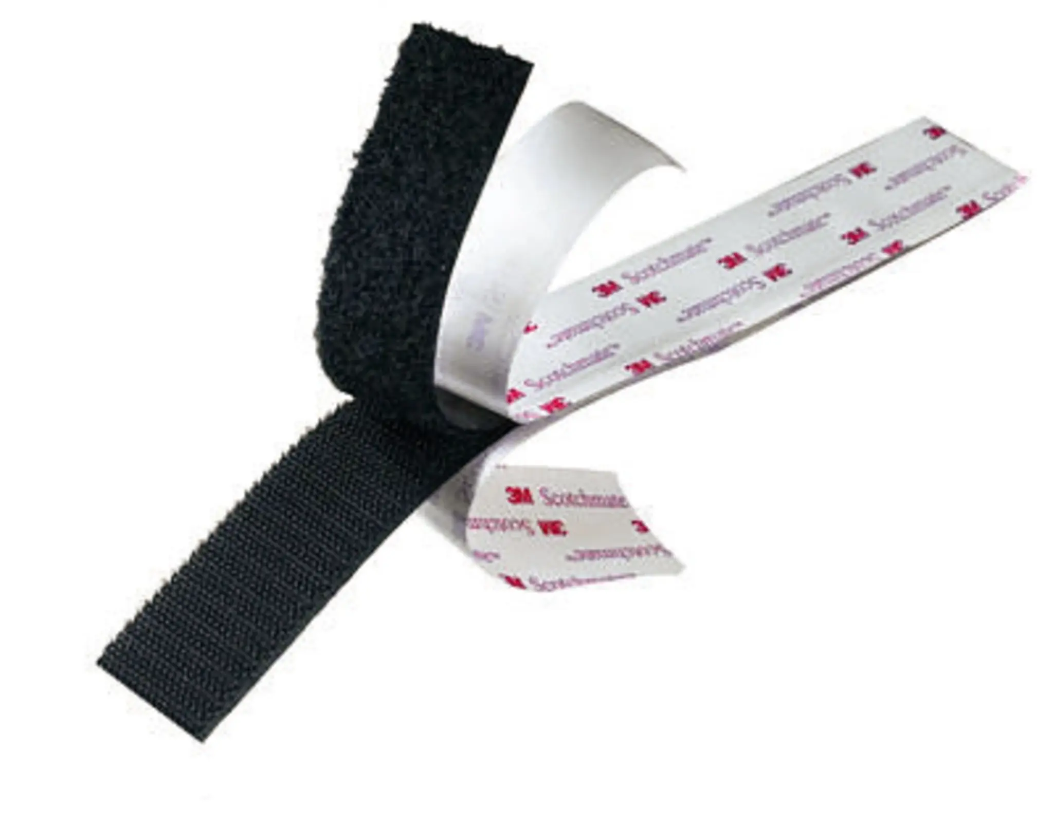 Produktfoto 1 von 3M Klebstoff Hakenband, 1Zoll x 50yd, Schwarz