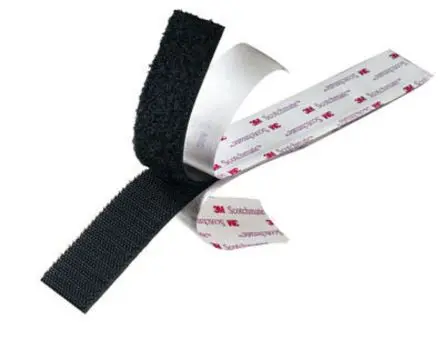 Produktfoto 1 von 3M Hakenband, 1Zoll x 50 yd, Schwarz