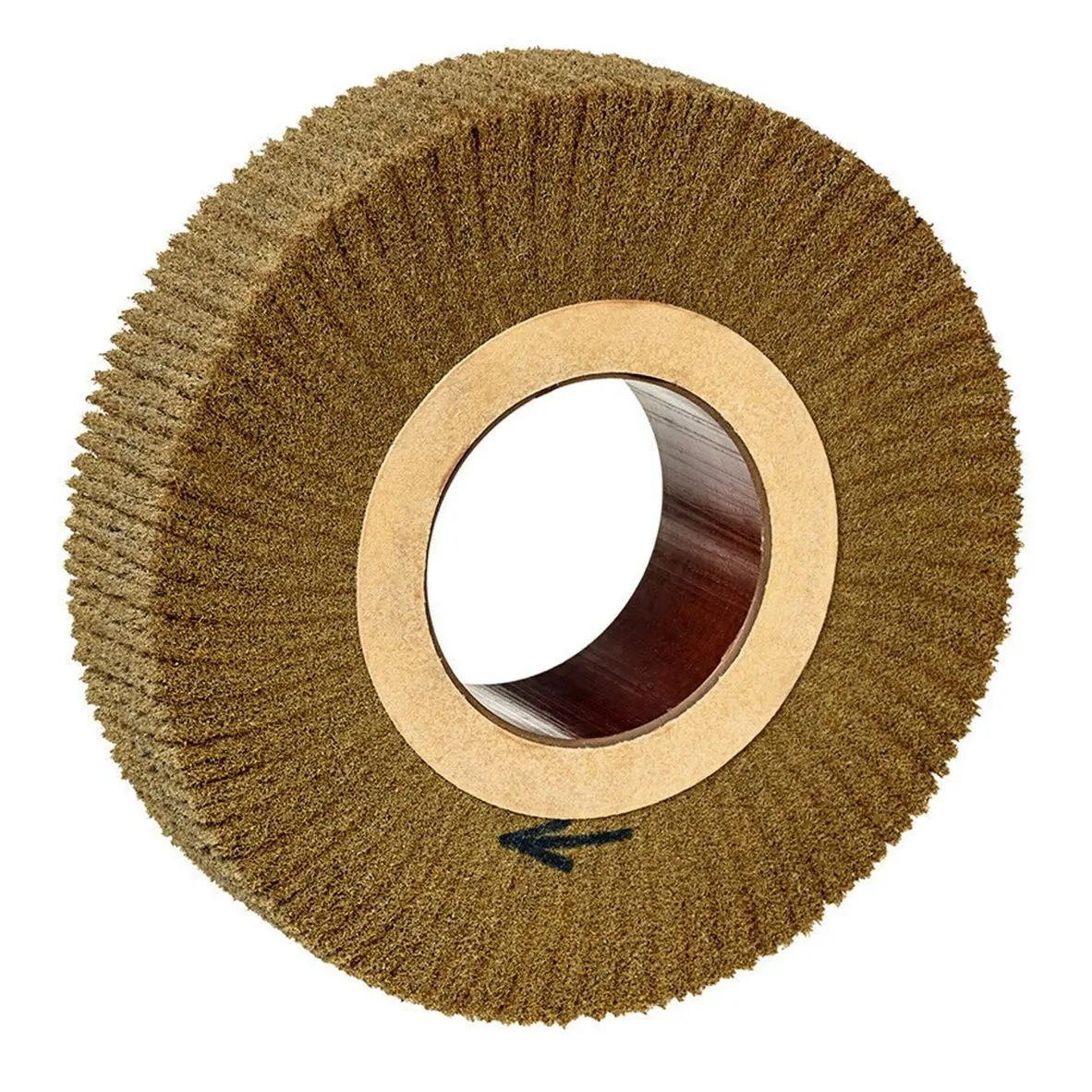 3M 7000000730 Scotch-Brite EXL Deburring Wheel Schleifscheibe Siliziumkarbid Hookit Fein, 152.4 mm