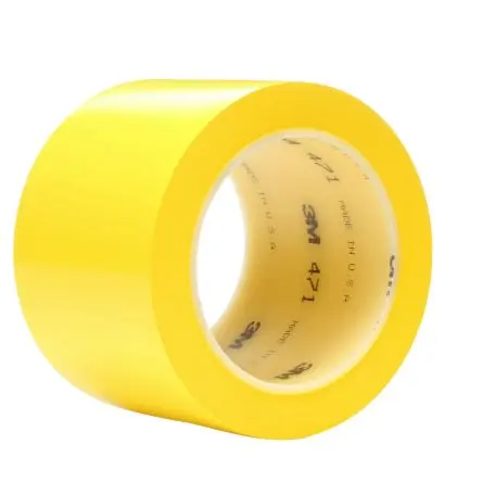 Produktfoto 1 von 3M 471 Vinyl tape Vinyl Vinylband Gelb Typ Klebeband, Stärke 0.14 mm, 1219.2mm x 33 m