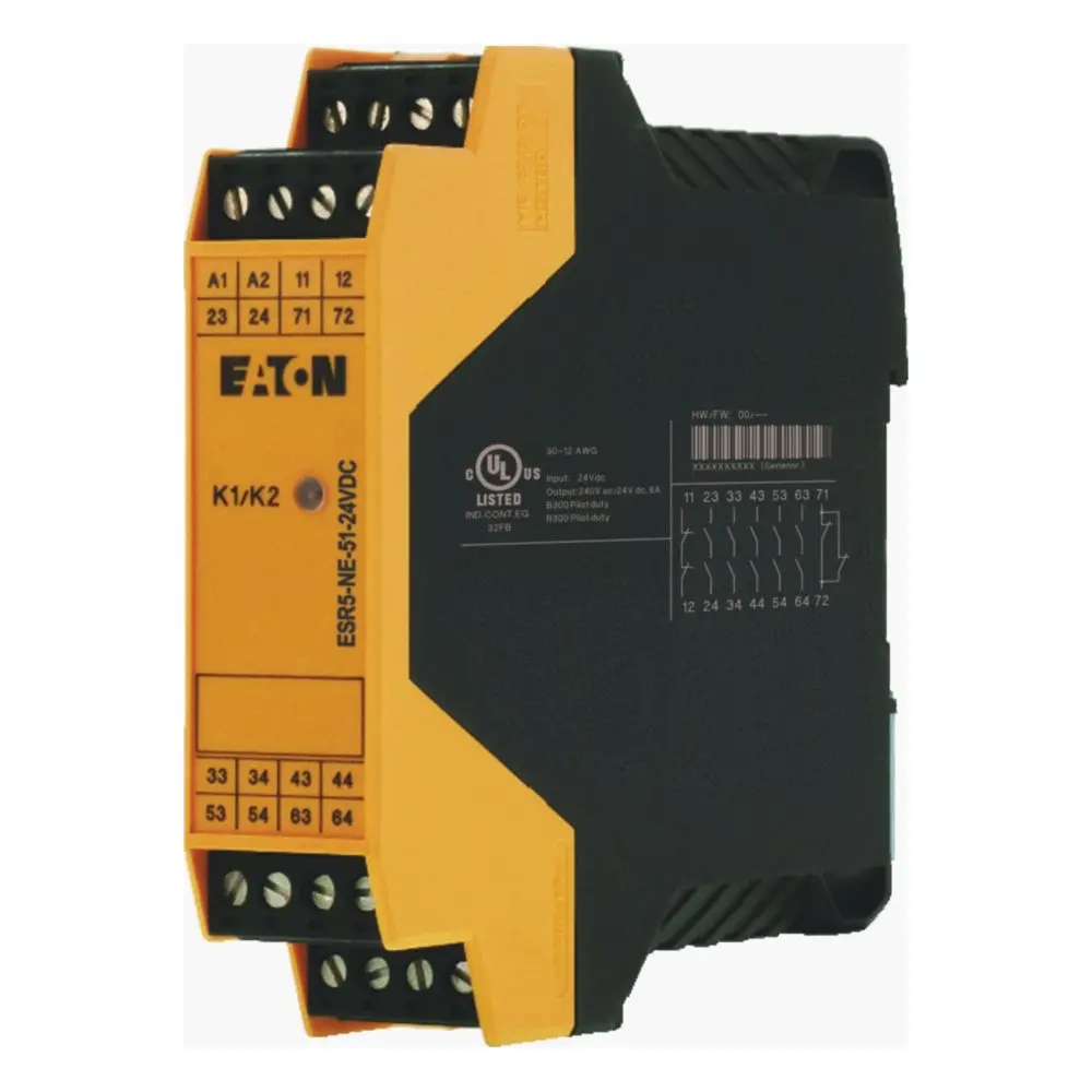 Produktfoto 1 von Eaton EP-4010 Sicherheitsrelais, 24V dc, 2-Kanal Not-Aus