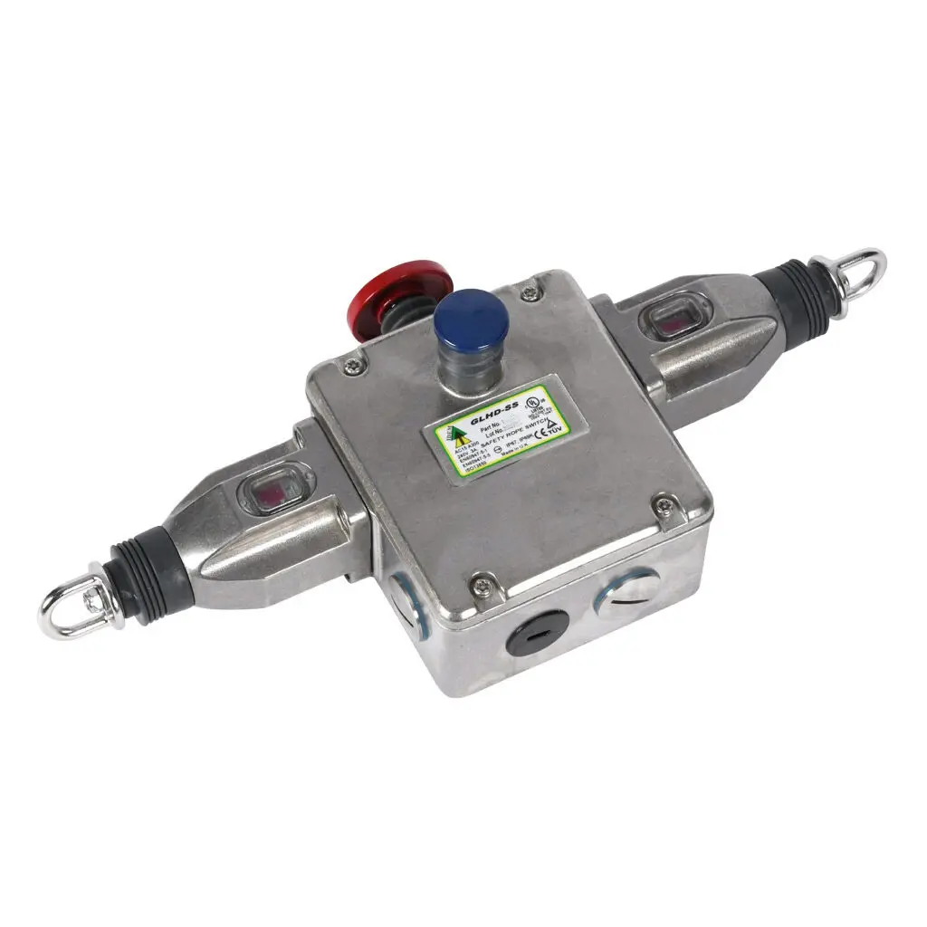 Produktfoto 1 von IDEM GLHD Seilzugschalter 4NC/2NO Horizontal, Vertikal IP 67