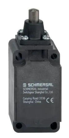 Produktfoto 1 von Schmersal ZS Schalter, Stößel 1 Schließer/1 Öffner, IP67, IP65, Kunststoff 230V ac