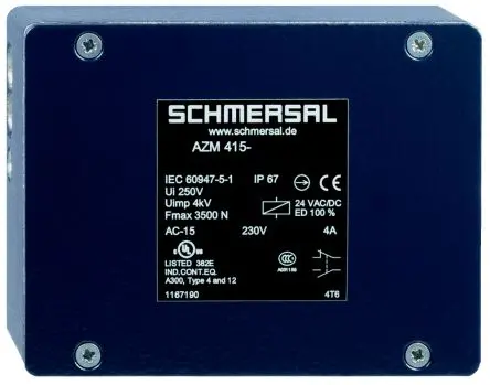 Produktfoto 1 von Schmersal, AZM415 Magnetverriegelungsschalter Entriegelungsfähig, 2
