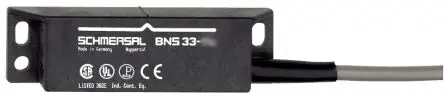Produktfoto 1 von Schmersal BNS33 Magnetisch 3 m Kabel Sicherheitsschalter 24V dc aus Glasfaserverstärkter Kunststoff, Schließer (NO),