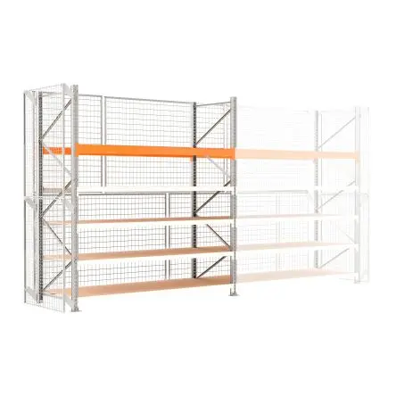 Produktfoto 1 von Manorga Regalsystem, Stahlblech, Galvanisiert, 3000 mm x 3000mm, 1100 mm, 1000 kg Last