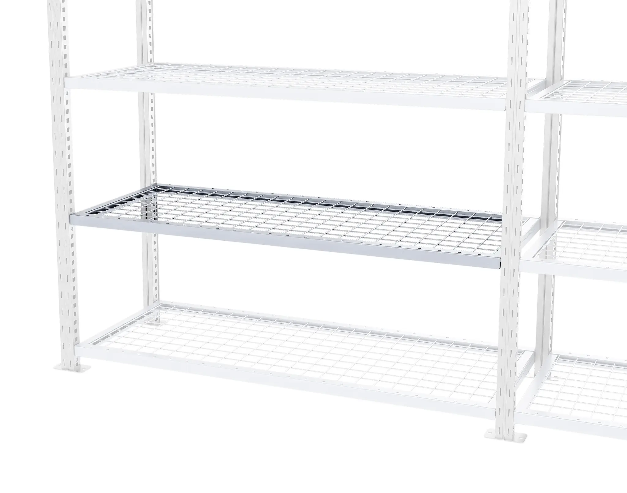 Produktfoto 1 von Manorga Regalsystem, Stahlblech, Galvanisiert, 1000 mm x 600 mm, 400 mm, 3000 kg Last