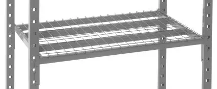 Manorga Regalsystem, Stahlblech, verzinkt, Blau, 1010 mm x 600mm, 2500 kg Last