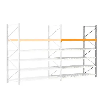 Produktfoto 1 von Manorga Regalsystem, Stahlblech, Galvanisiert, 3000 mm x 3000mm, 1100 mm, 1000 kg Last