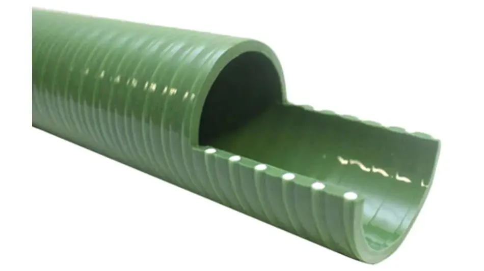 Produktfoto 1 von RS PRO Schlauch, Ø 32mm 39mm Grün PVC Übertragung, Vakuum 7bar x 10m