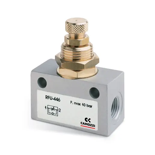 Produktfoto 1 von Camozzi Pneumatik-Rückschlagventil Serie HF, G3/8 Buchse / G 3/8-Stecker, 10bar