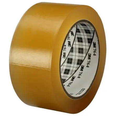 Produktfoto 1 von 3M 7000048914 PVC Vinylband Klar Typ Klebeband, Stärke 0.1 mm, 50.8mm x 33 m