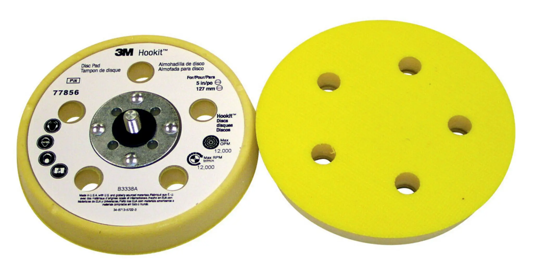 Produktfoto 1 von 3M Ø 125 mm Schleifscheibe
