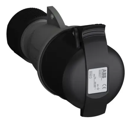 Produktfoto 1 von Amphenol Industrial 2CMA1 Leistungssteckverbinder Rot 3P+PE, 500V Gerade IP44 32A