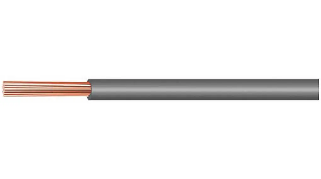 Produktfoto 1 von Huber+Suhner Einzeladerleitung 1, 17 AWG 100m Grau Polyolefin vernetzt isoliert