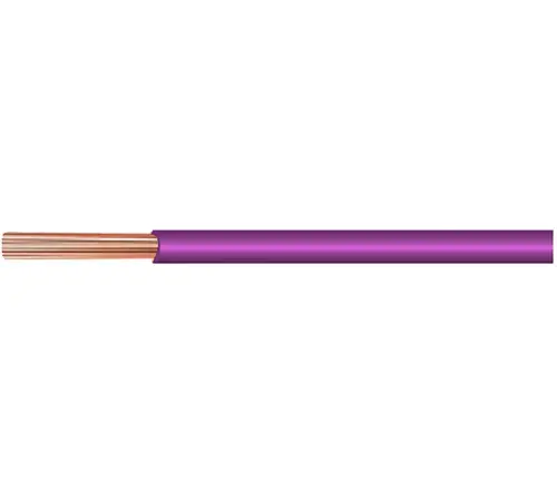 Produktfoto 1 von Huber+Suhner Einzeladerleitung 0,25, 24 AWG 100m Violett Polyolefin vernetzt isoliert