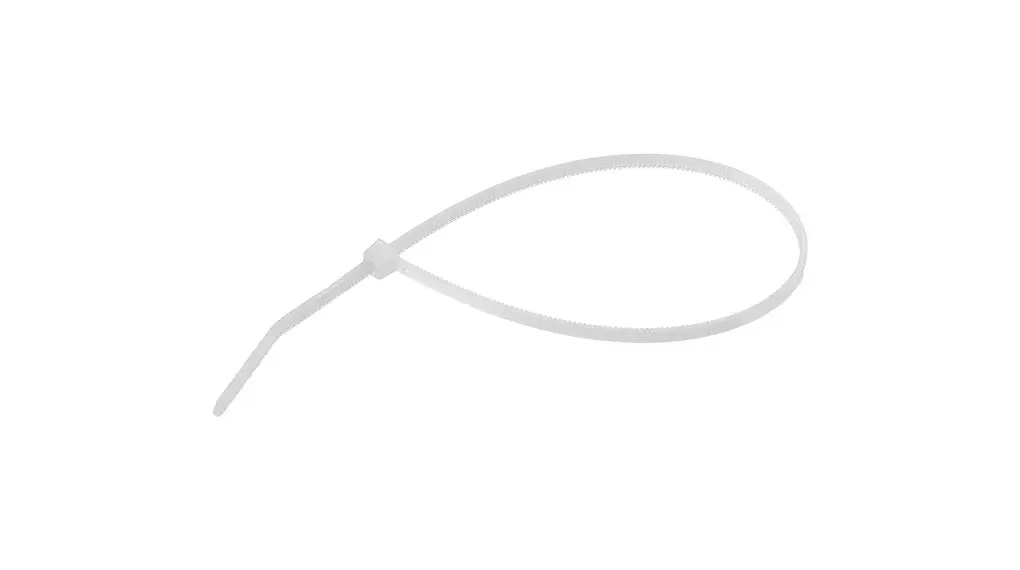 Produktfoto 1 von Thomas & Betts TY Nylon 6.6 Kabelbinder Natur 2.4 mm x 200 mm