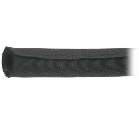 Produktfoto 1 von Thomas & Betts CPS Kabelbinder Schwarz Polyester für Kabel-Ø 5 mm, Kabel ø 5 mm, Länge 15m Umflochten