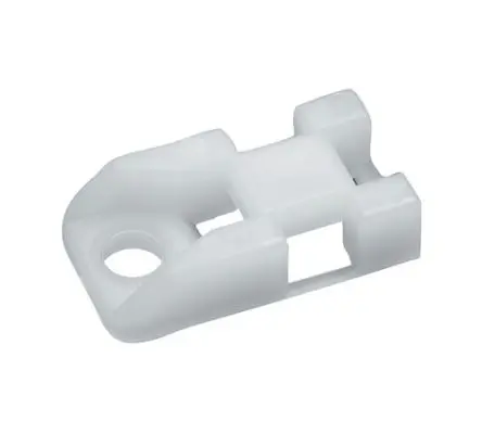 Produktfoto 1 von Thomas & Betts Niet, Schraubbefestigung, Einklipsen TC Befestigungssockel, Polyamid Natur 22.5 mm x 4.8 mm Kabelbinder x