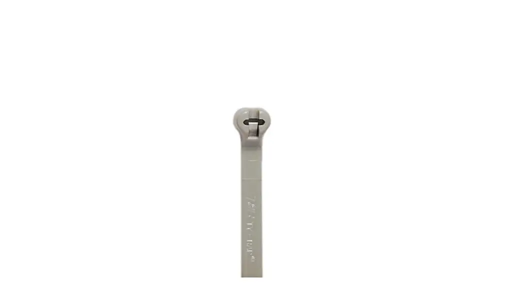 Produktfoto 1 von Thomas & Betts TY Nylon 6.6 Kabelbinder Grau 4.8 mm x 186 mm
