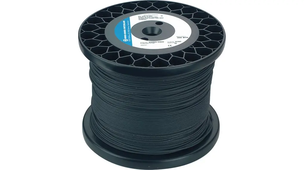 Produktfoto 1 von Huber+Suhner Einzeladerleitung 0,38, 22 AWG 250m Polyolefin vernetzt isoliert