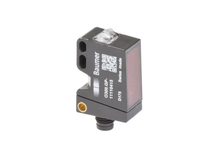 Produktfoto 1 von Baumer Rechteckig Optischer Sensor, Hintergrundunterdrückung, Bereich 30 → 250 mm, PNP Ausgang,