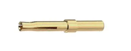 Produktfoto 1 von Encitech Connectors 3303 Crimpkontakt für D-Sub konnektor, Buchse Crimpbefestigung 24 AWG, Gold über Nickel 20 AWG