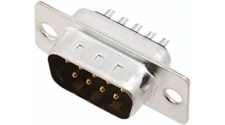 Produktfoto 1 von Encitech Connectors DM D-Sub-Steckverbinder Gerade, 9-polig 2.77 mm Raster Stecker