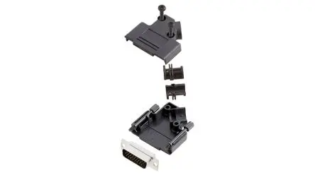 Produktfoto 1 von Encitech Connectors 6355 D-Sub-Hauben für Til kabel, 26 Kontakte, Stecker