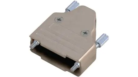 Produktfoto 1 von Encitech Connectors MHDM 35 Vollmetall-Haube für D-Sub konnektor, 25 Kontakte