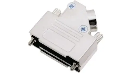 Produktfoto 1 von Encitech Connectors D45ZK-M Vollmetall-Haube für D-Sub konnektor, 9 Kontakte