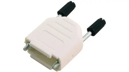 Produktfoto 1 von Encitech Connectors DPPK-SLIM D-Sub-Gehäuse Gerade, 9-polig, Weiß, Größe DE, aus Kunststoff