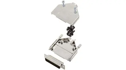 Produktfoto 1 von Encitech Connectors 6355 D-Sub-Hauben für Til kabel, 25 Kontakte, Stecker