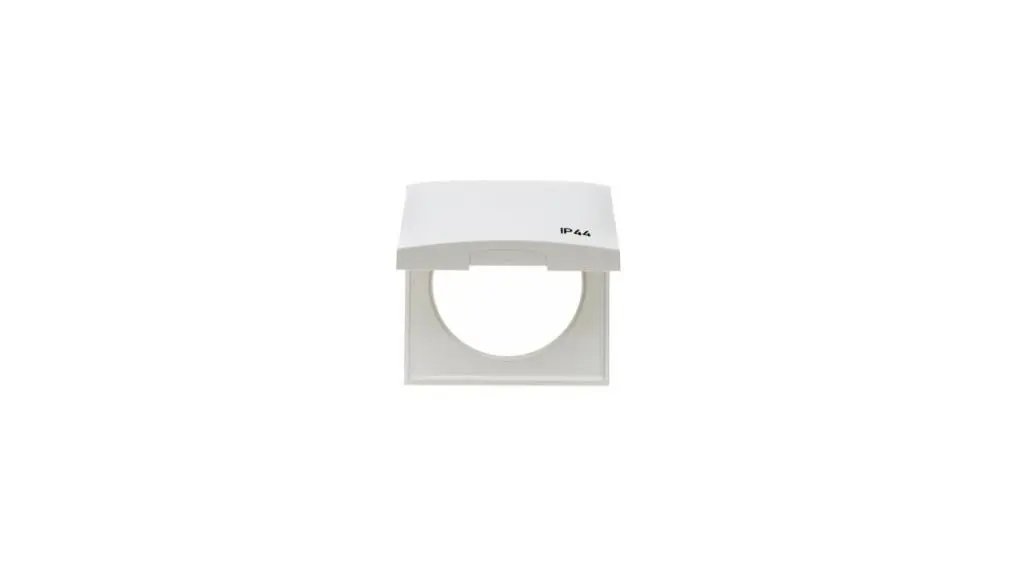 Produktfoto 1 von Berker Rahmen Weiß Kunststoff 1 Ausbrüche H. 59.5 mm B. 59.5 mm