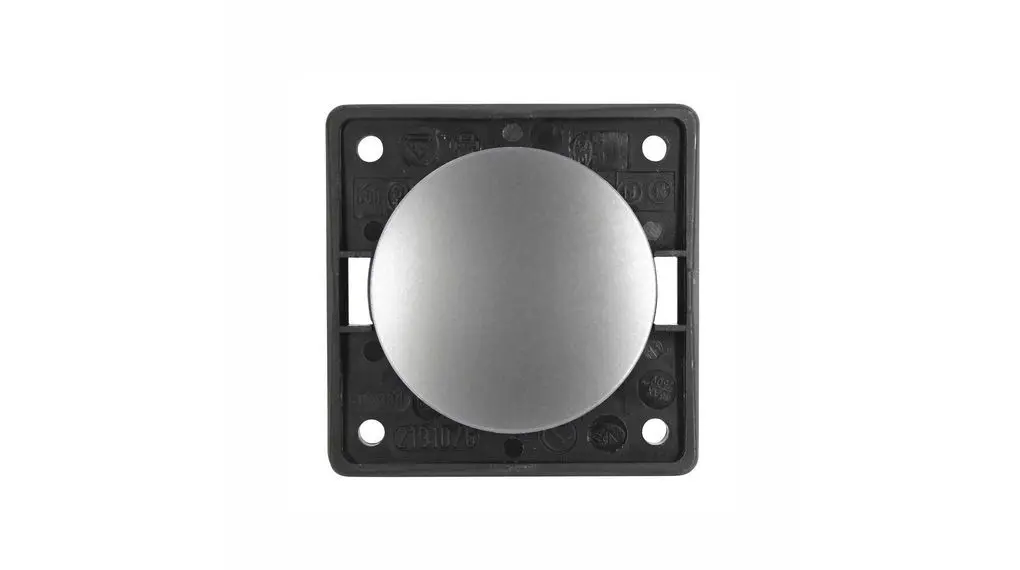 Produktfoto 1 von Berker Integro Wippschalter Kippschalter 1-teilig Silber 16 A, Kunststoff